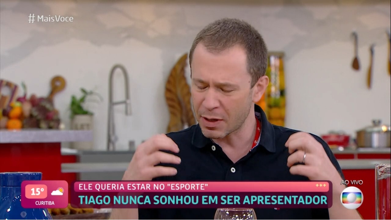 O apresentador da Globo, Tiago Leifert (Foto: Reprodução)