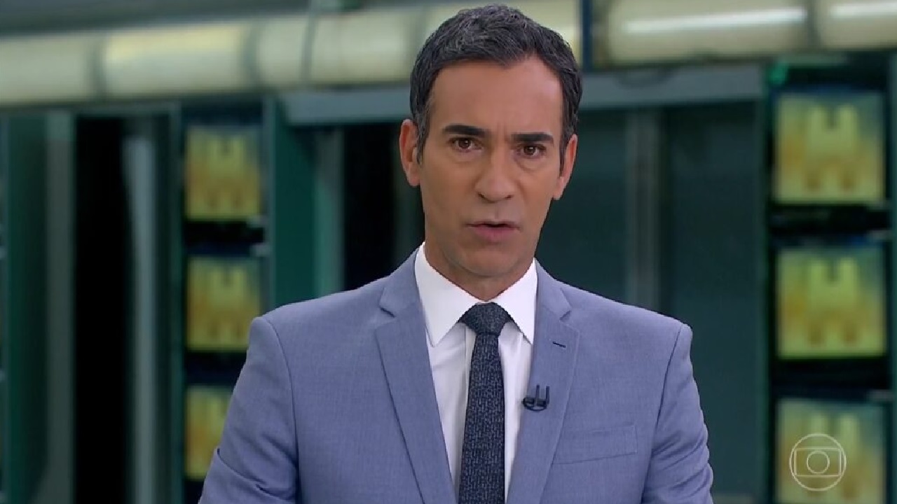 O jornalista da Globo, César Tralli (Foto: Reprodução)