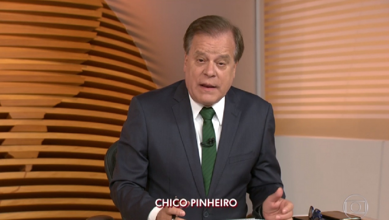 O jornalista da Globo, Chico Pinheiro (Foto: Reprodução)