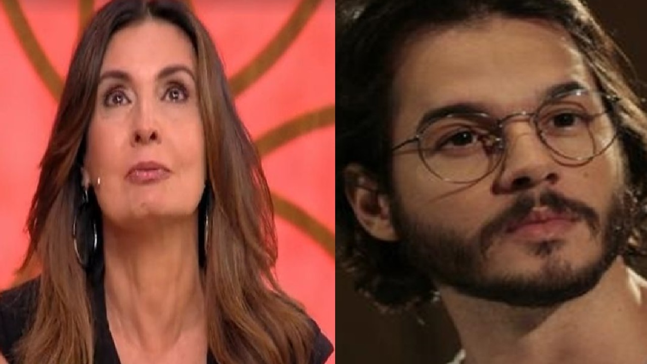 A apresentadora da Globo, Fátima Bernardes e Túlio Gadêlha (Foto: Reprodução)