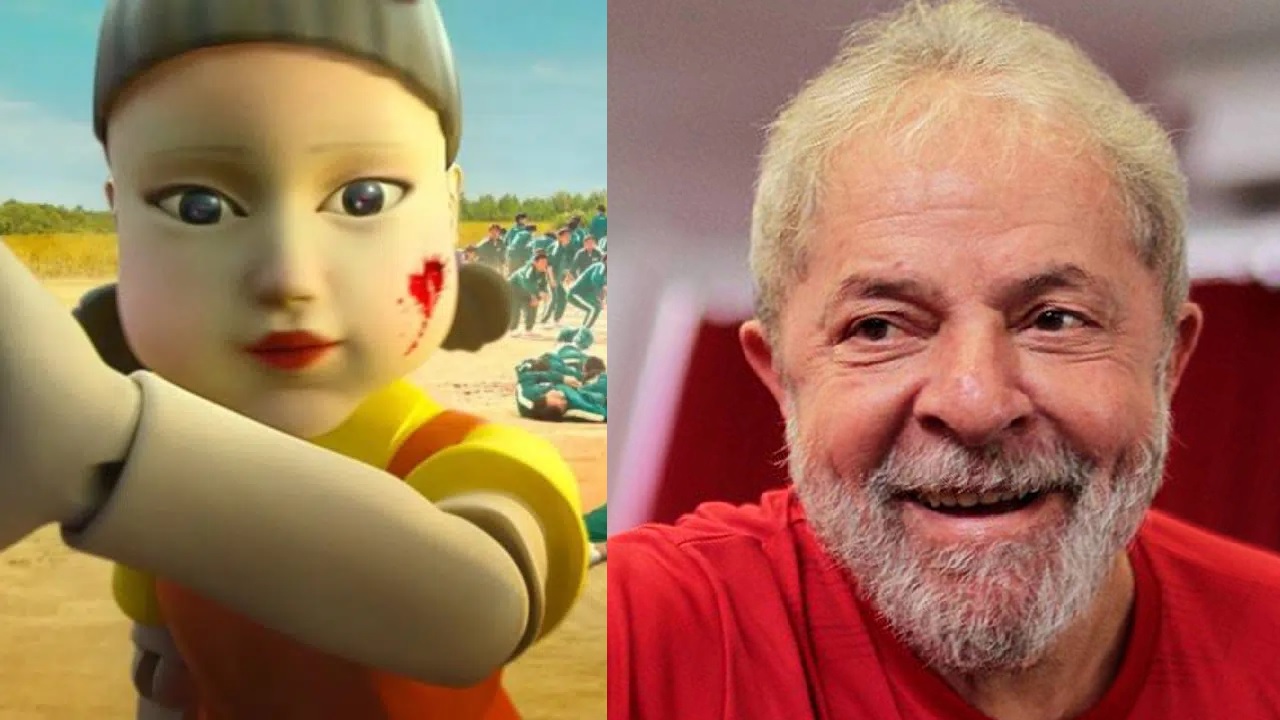 A série da Netflix, Round 6 e o presidente Lula (Foto: Reprodução)