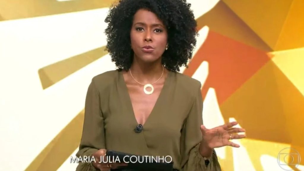 Maju Coutinho acabou sendo confirmada como a nova apresentadora do Fantástico (Foto: Reprodução)