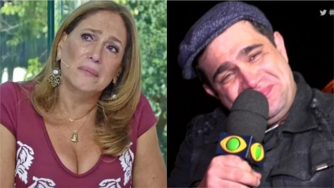 Susana Vieira e Evandro Santo se desentendem (Foto: Reprodução)