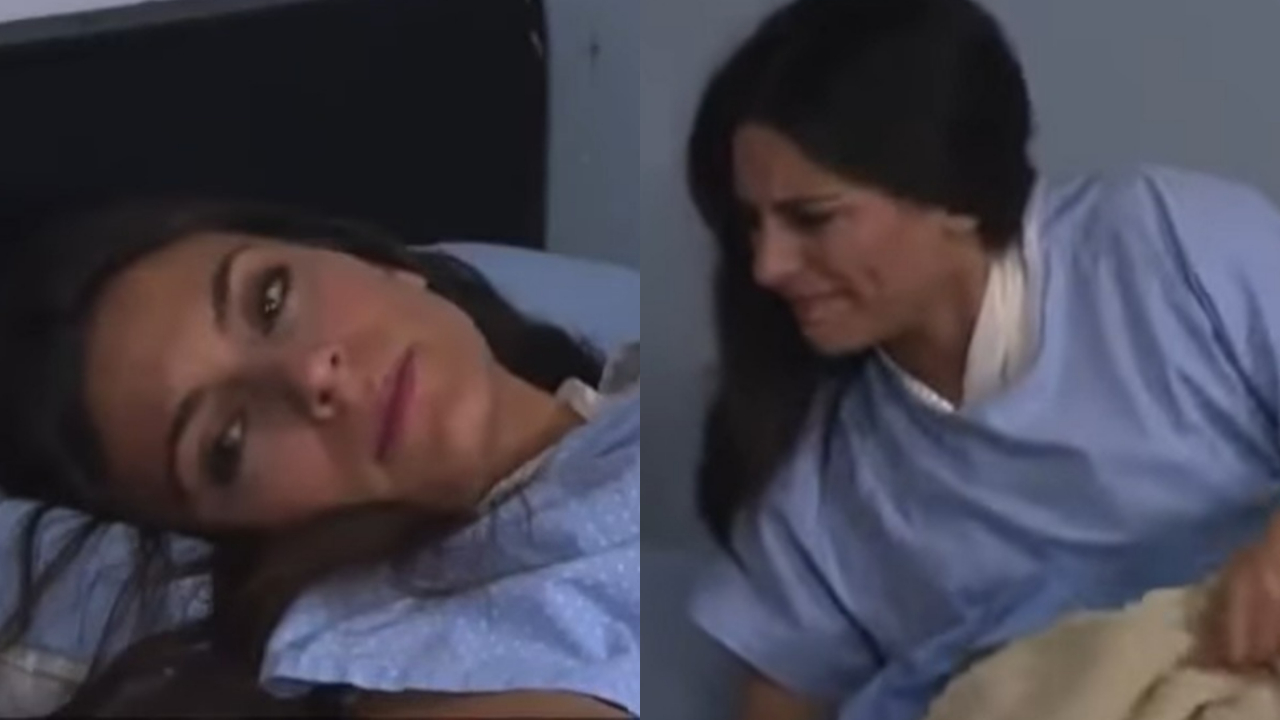 Maricruz foge após cirurgia de emergência (Foto: Reprodução)