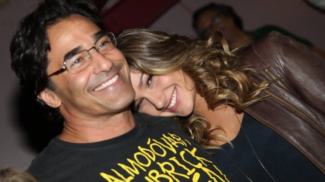 Luciano Szafir e Sasha Meneghel juntos (Foto: Reprodução)