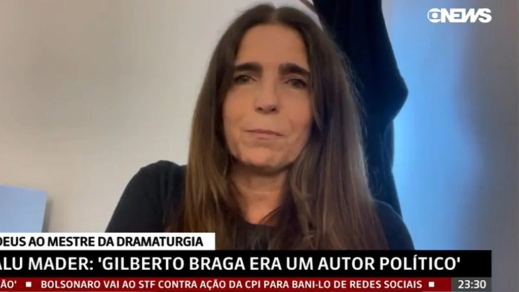 Malu Mader fala da perda de Gilberto Braga (Foto: Reprodução)