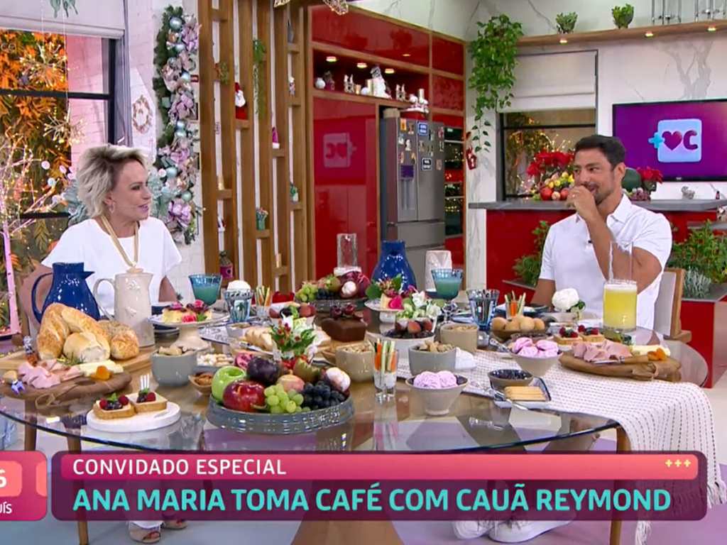 Ana Maria Braga e Cauã Reymond (Foto: Reprodição)