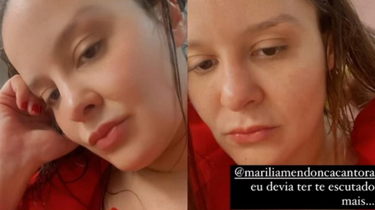 A cantora sertaneja Maiara revela traição (Foto: Reprodução)