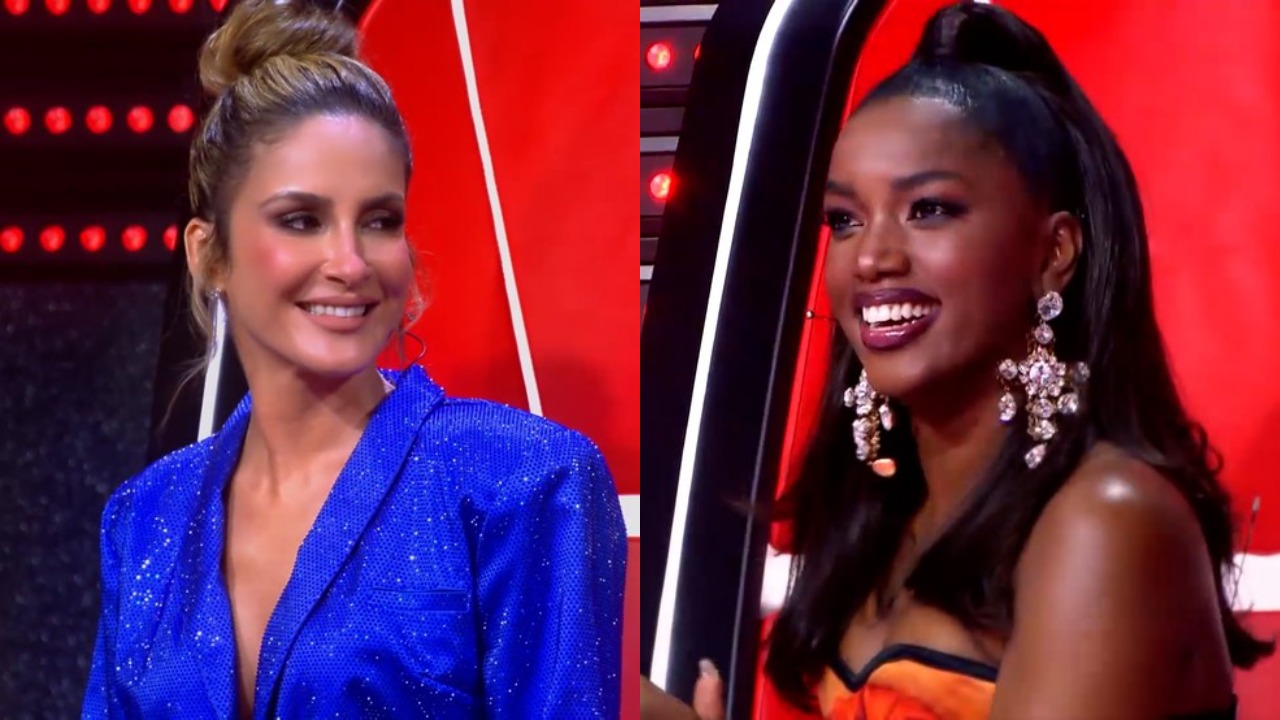 Claudia Leitte e Iza comentam semi-final do The Voice Brasil (Foto: Reprodução)