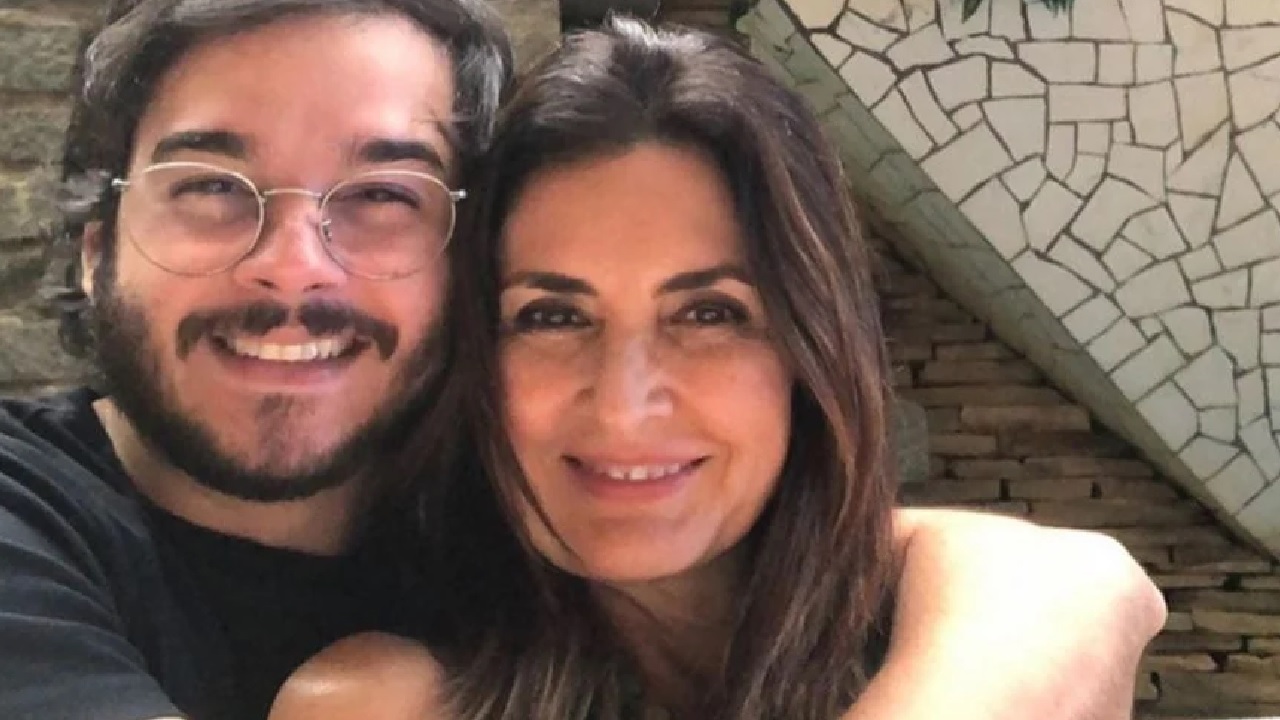 A apresentadora da Globo, Fátima Bernardes e seu namorado, Túlio (Foto: Reprodução)