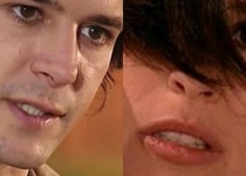 Em O Clone, Lucas acerta tapa em Maysa (Foto: Reprodução)