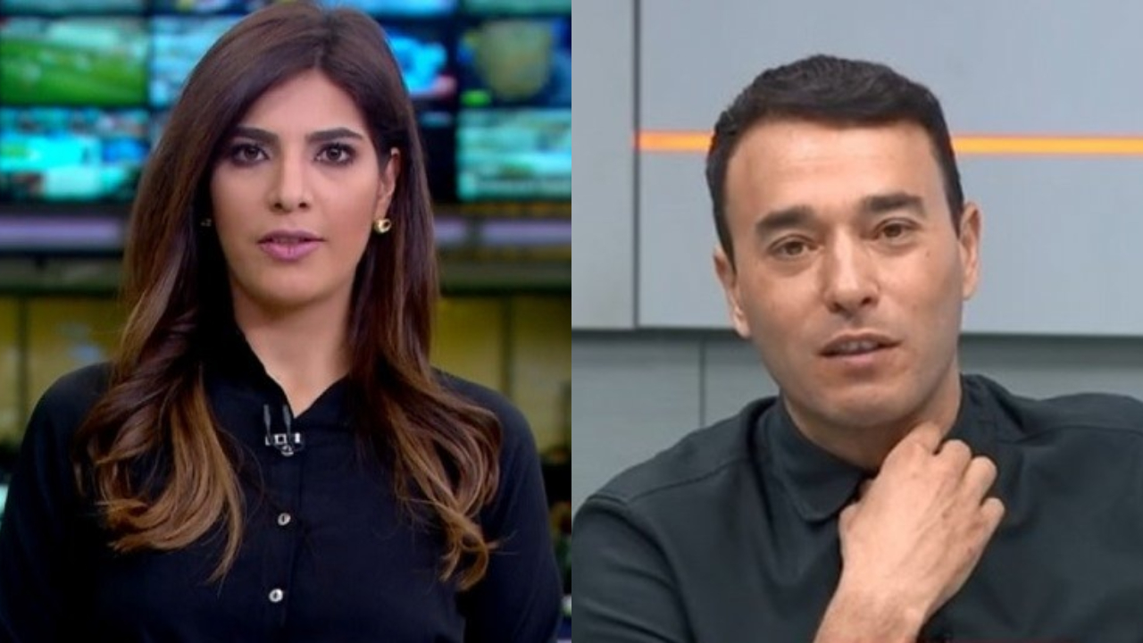 A jornalista da Globo, Andréia Sadi e André Rizek (Foto: Reprodução)