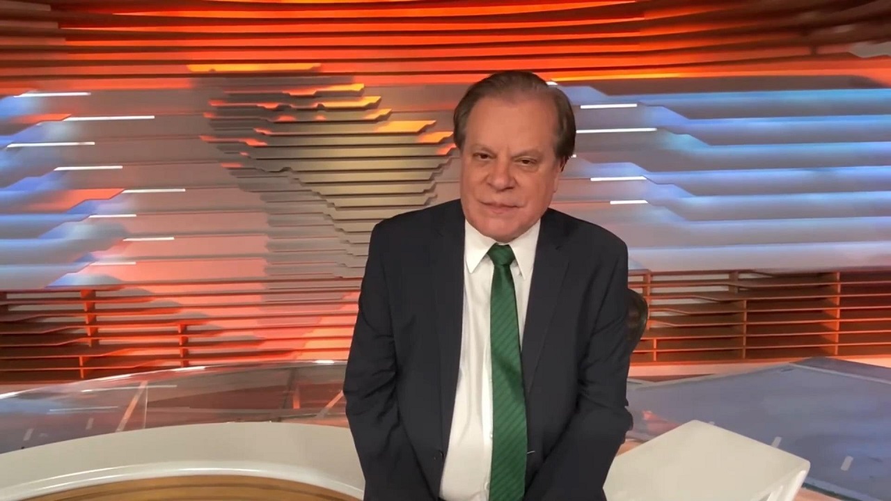 O apresentador da Globo, Chico Pinheiro (Foto: Reprodução)