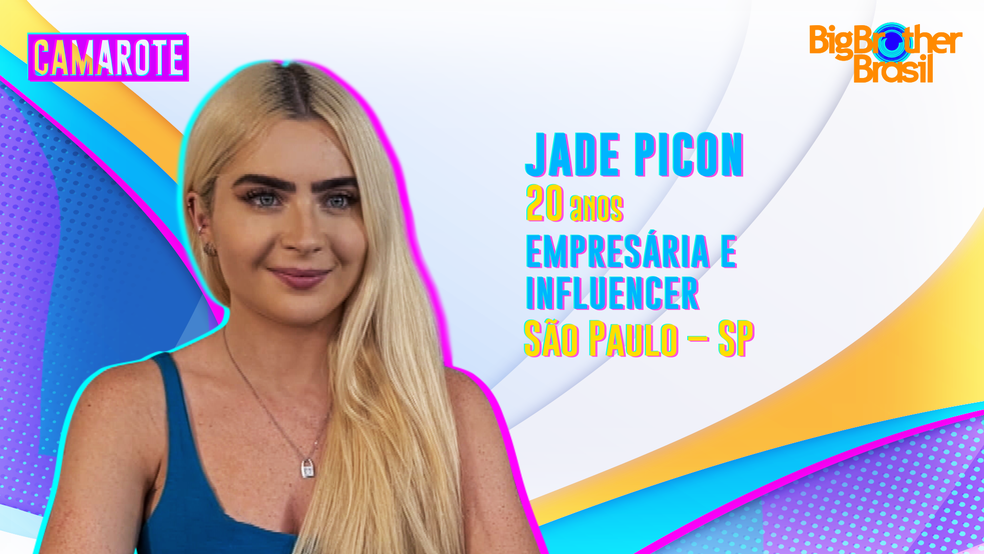 Jade Picon está no BBB22 (Foto: Reprodução)