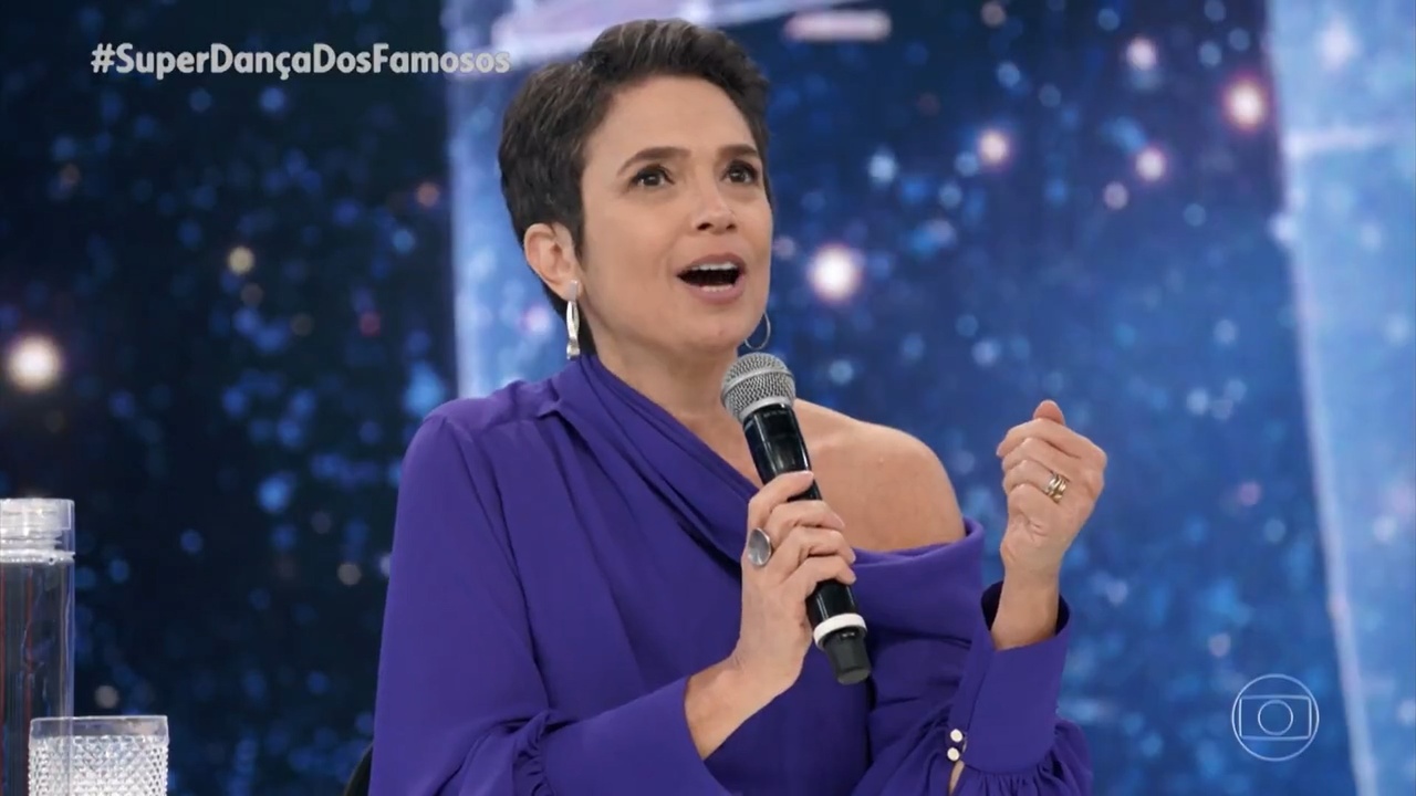 A apresentadora da Globo, Sandra Annenberg (Foto: Reprodução)
