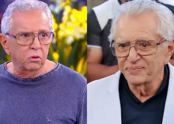 O apresentador do SBT, Carlos Alberto de Nóbrega (Foto: Reprodução)