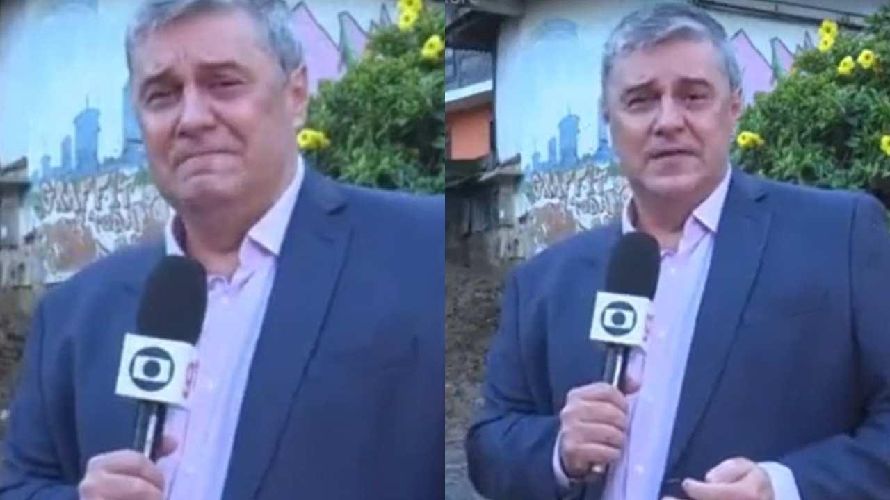 O repórter e jornalista do Jornal da Globo (Foto: Reprodução)