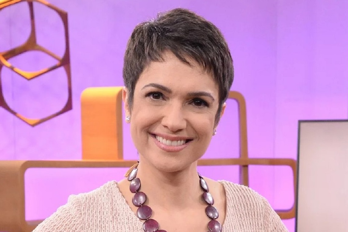 A apresentadora da Globo, Sandra Annenberg (Foto: Reprodução)