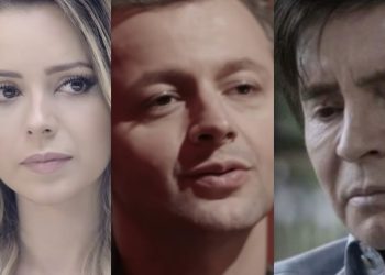 Sandy, Lucas Lima e Xororó (Foto: Reprodução)