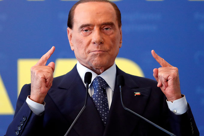 O bilionário que quase comprou a Record, Silvio Berlusconi (Foto: Reprodução)