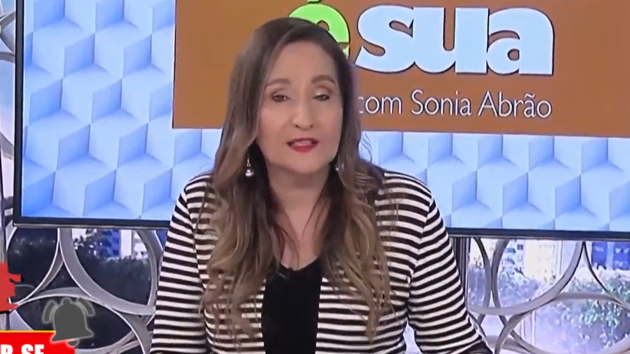 Jornalista e apresentadora de 'A Tarde é Sua', Sonia Abrão (Foto: Reprodução)