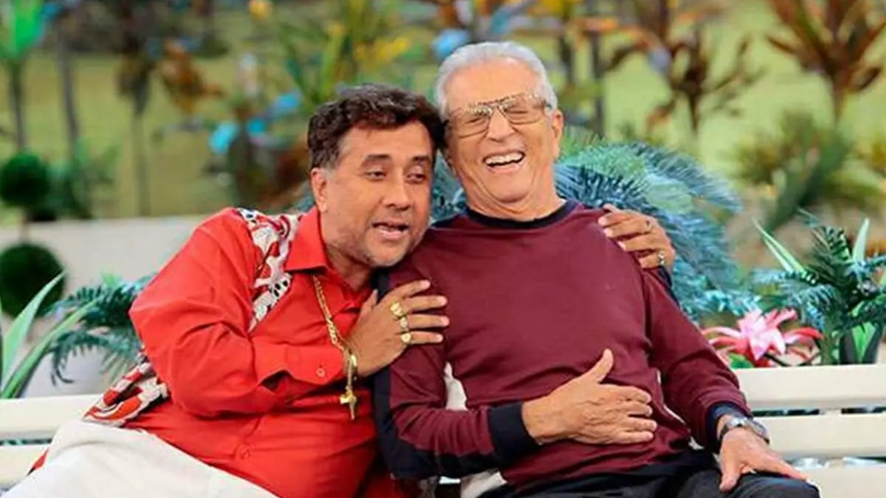 Carlos Alberto de Nóbrega e Paulinho Gogó (Foto: Reprodução)