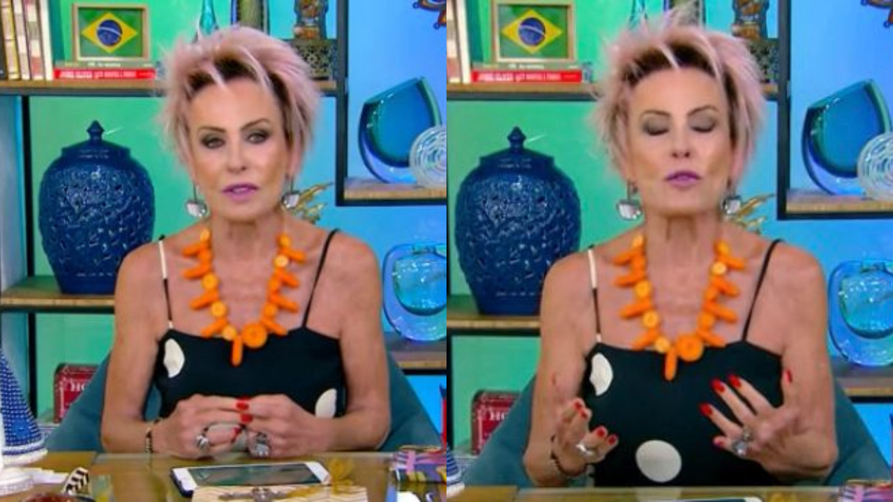 A apresentadora da Globo, Ana Maria Braga (Foto: Reprodução)