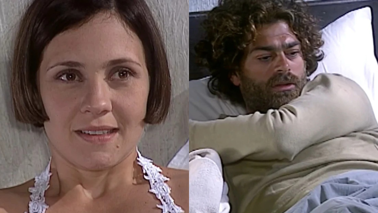 Catarina e Petruchio em O Cravo e a Rosa, novela da Globo (Foto: Reprodução)