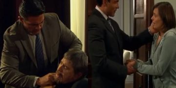 Franco e Liliana em Amanhã é Para Sempre (Foto: Divulgação)