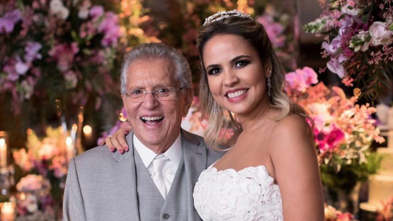Carlos Alberto e esposa (Foto: Reprodução)