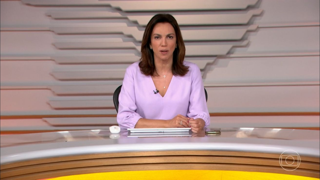 A apresentadora da Globo, Ana Paula Araújo (Foto: Reprodução)