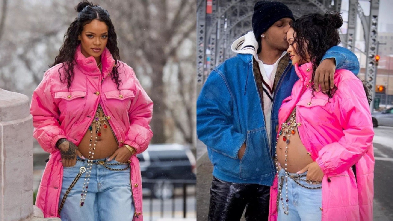 Cantora Rihanna e A$AP Rocky (Foto: Reprodução)