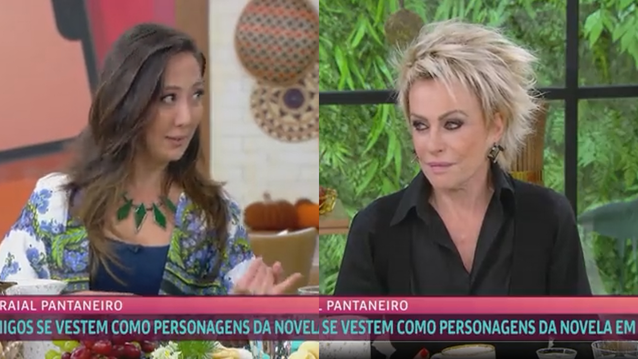 Durante o Mais Você, Ana Maria dá resposta direta e constrange apresentadora. (Foto: Reprodução/TV Globo)