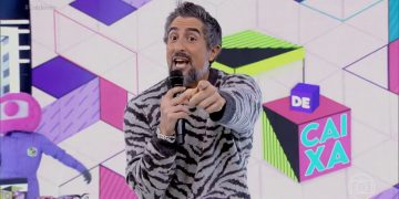 Marcos Mion no Caldeirão de hoje (09) (Foto: Reprodução)