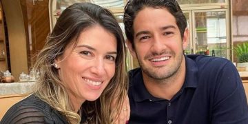 Alexandre Pato e Rebeca Abravanel (Foto: Reprodução)