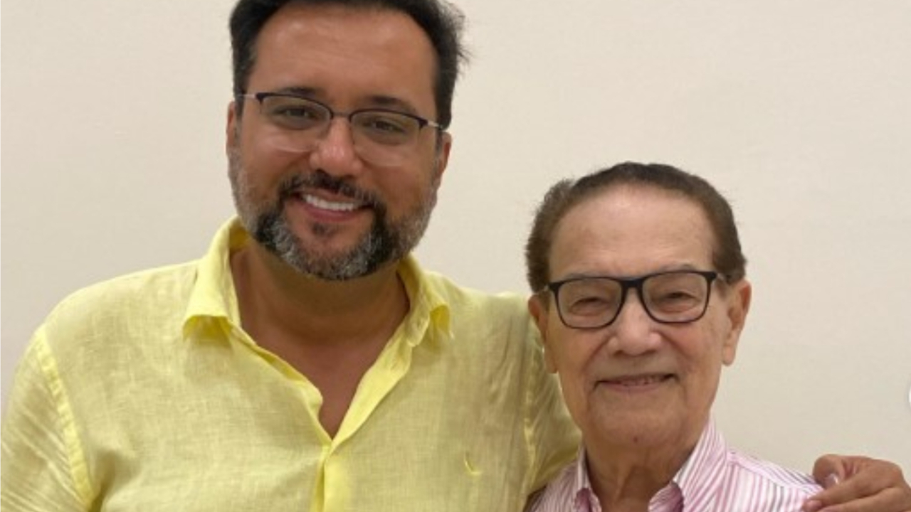 Divaldo e Geraldo Luís (Foto: Reprodução)