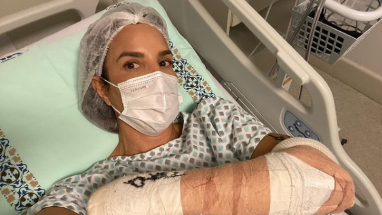 Ivete Sangalo revela alívio após cirurgia. (Foto: Reprodução/Instagram)