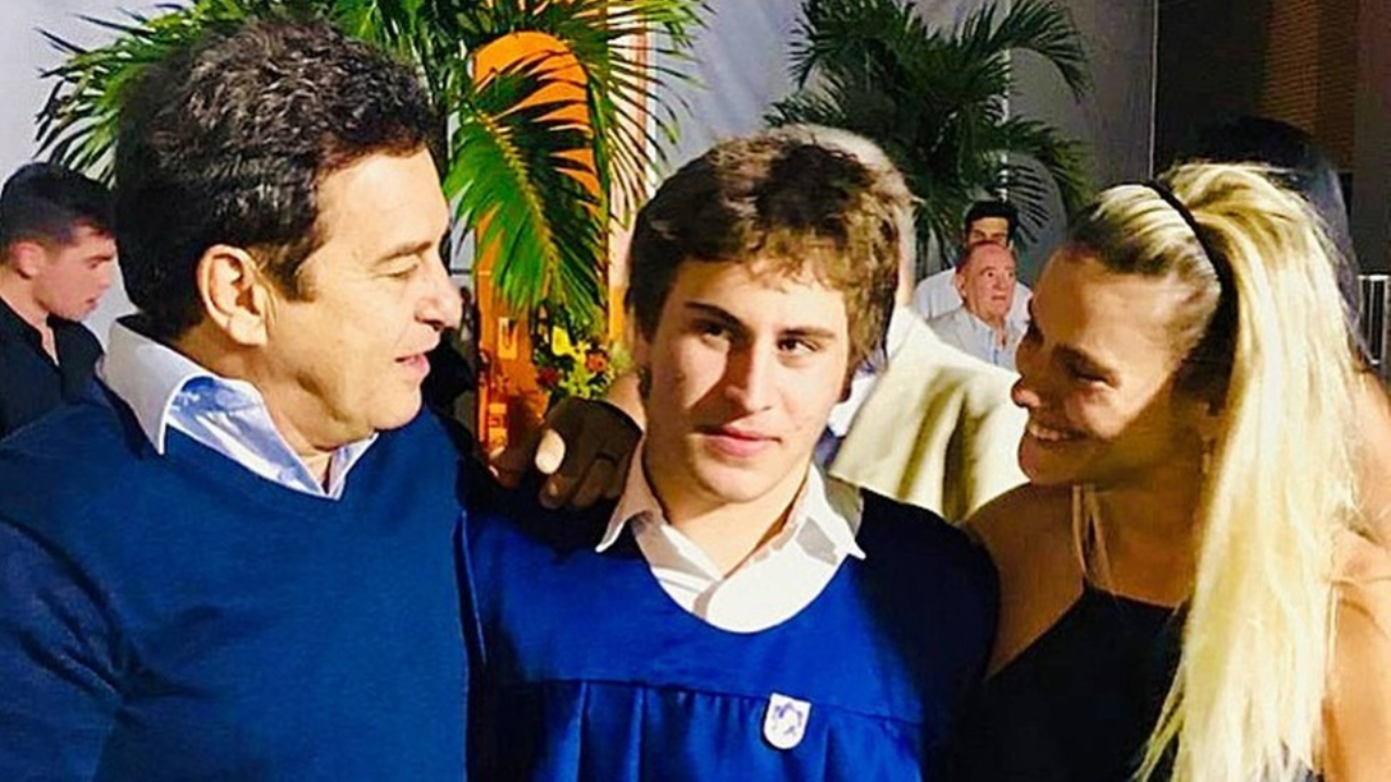 Marcos Frota e família. (Foto: Reprodução/Instagram)