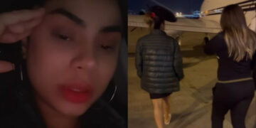 Lexa viaja para reencontrar Guimê (Foto: Reprodução)