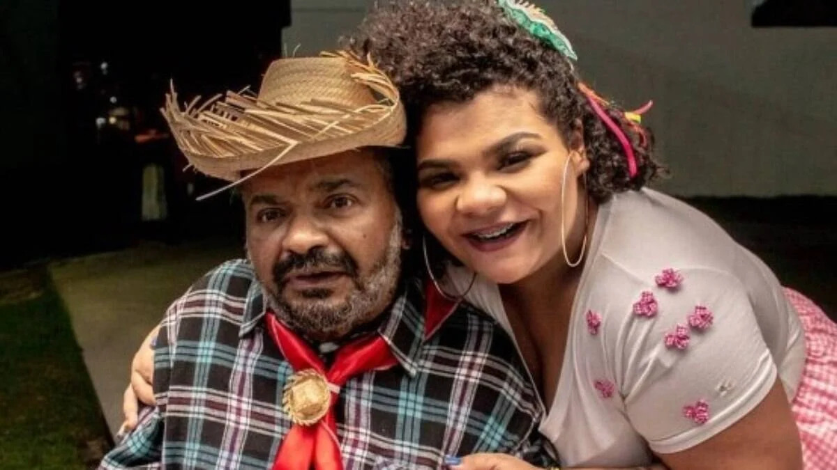 Arlindo Cruz e a filha Flora Cruz (Foto: Reprodução)