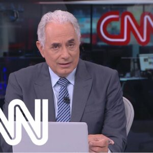 William Waack na CNN Brasil (Foto: Reprodução)