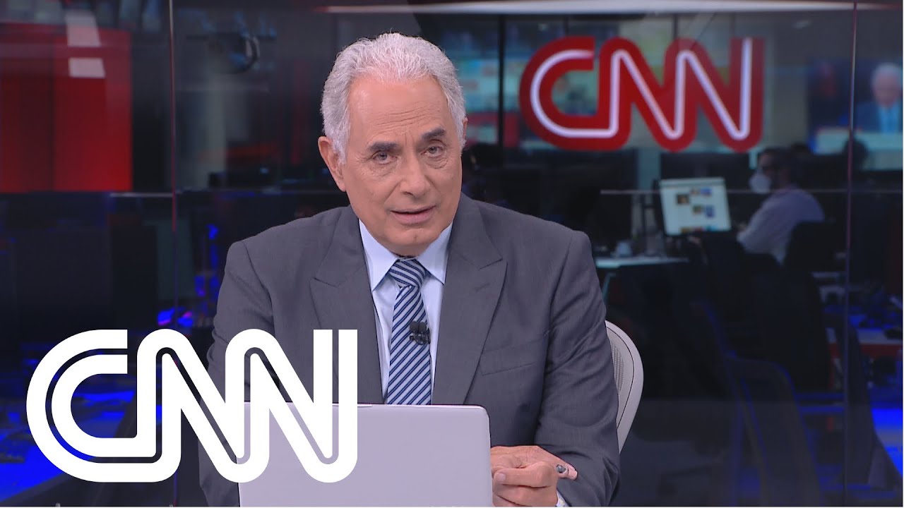 William Waack na CNN Brasil (Foto: Reprodução)