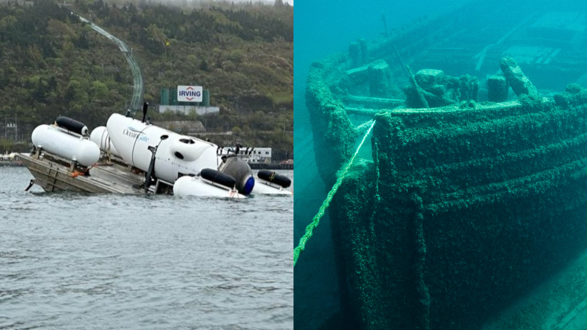 Submarino que visita o Titanic some: há sobreviventes? (Foto: Reprodução)