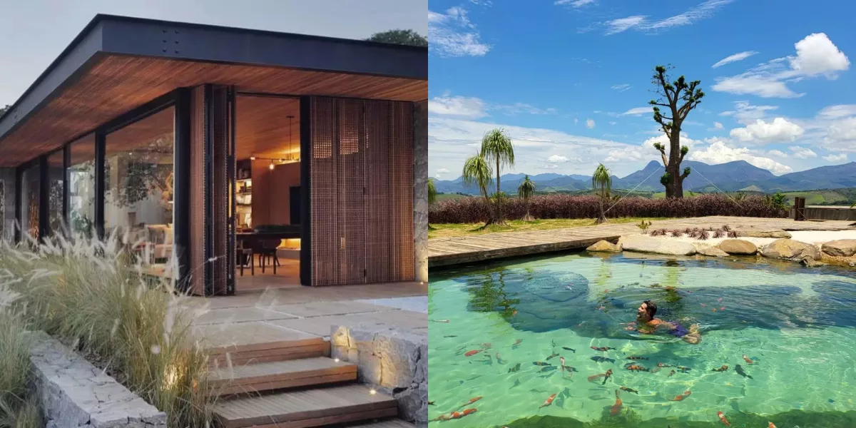 O paraíso de Bruno Gagliasso: rancho luxuoso com diárias de até R$ 24 mil