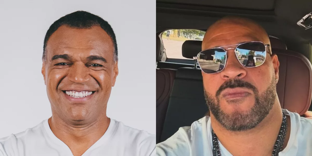 Denílson expõe briga com Adriano Imperador: ‘Ia me pegar na porrada’